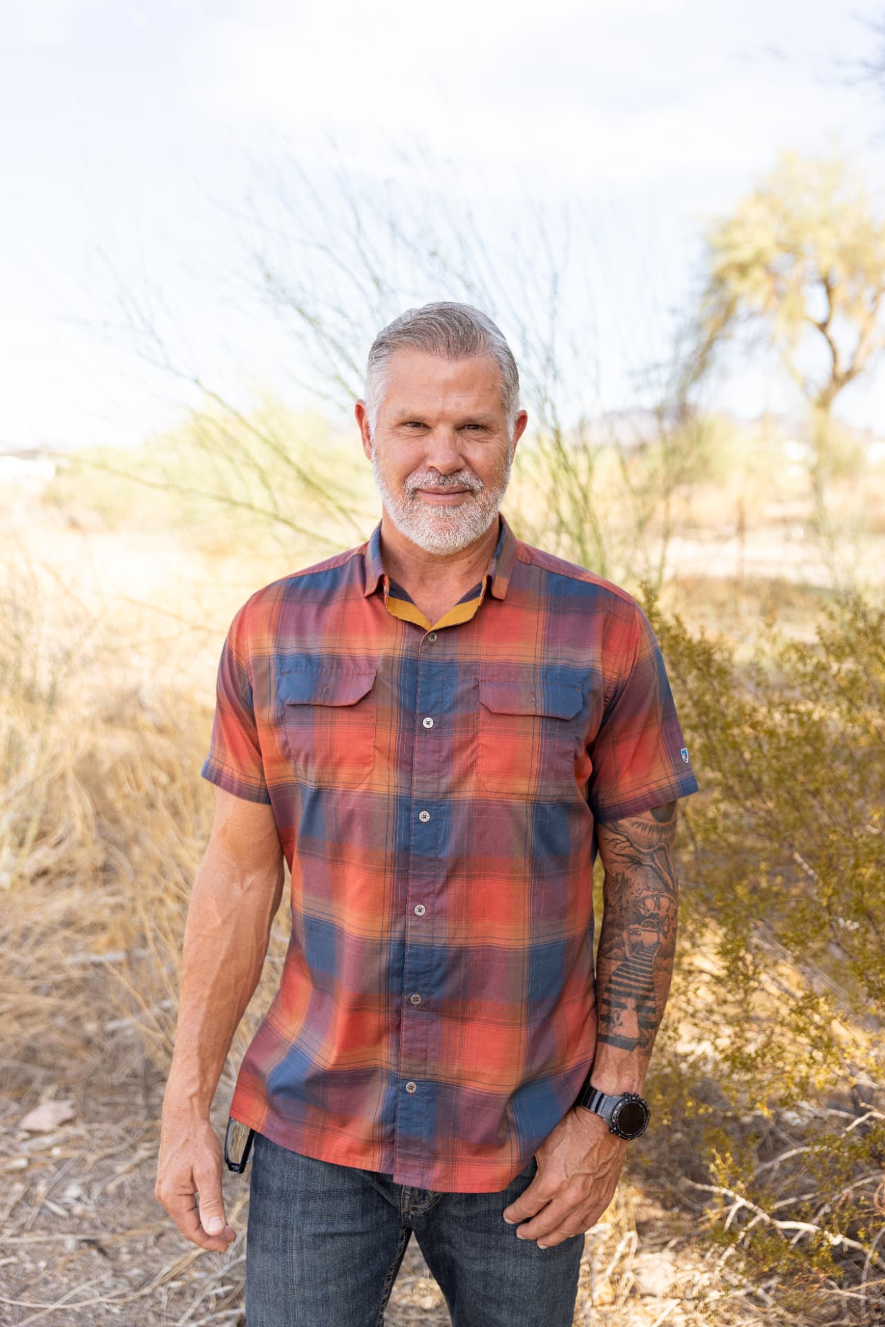 Mike Oborn outdoors
